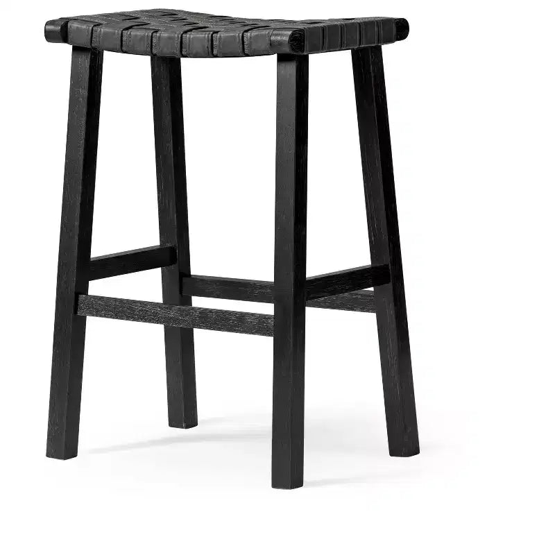 Tabouret de bar sans dossier en similicuir 30
