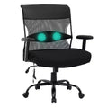 FDW Office Chair 500lbs Big and Tall Wide Seat Computer Chair, Black