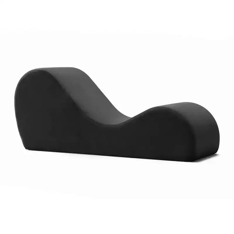 Élégante chaise longue de yoga – Fabriquée aux États-Unis – Idéale pour les étirements, la relaxation, l'exercice et plus, 152 cm L x 46 cm l x 66 cm H, Gris clair
