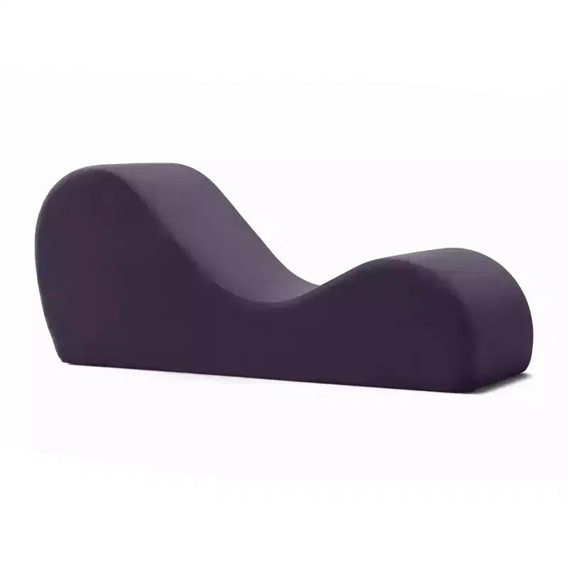 Élégante chaise longue de yoga – Fabriquée aux États-Unis – Idéale pour les étirements, la relaxation, l'exercice et plus, 152 cm L x 46 cm l x 66 cm H, Gris clair