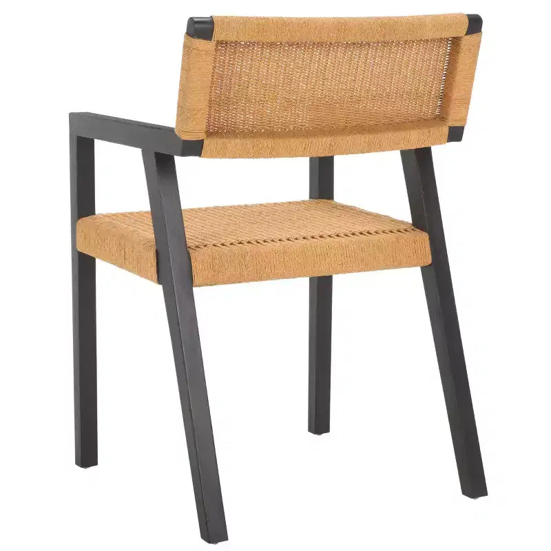 Chaise de salle à manger en corde tressée
