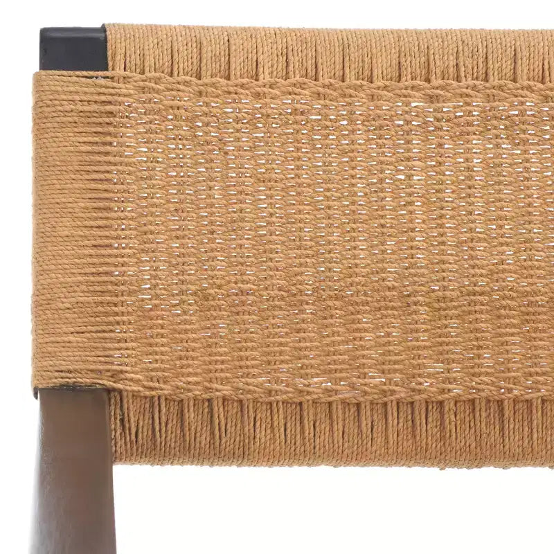 Chaise de salle à manger en corde tressée