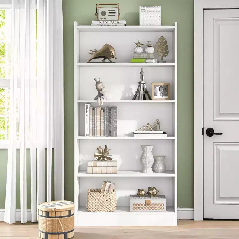 Étagère ouverte moderne idéale pour le salon, la chambre, la bibliothèque, la salle de classe