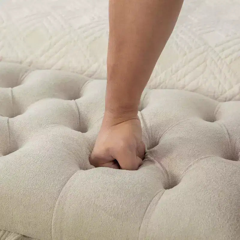 Banc de rangement moderne 65,7 avec pieds en bois massif, banc de bout de lit avec accoudoir roulé, siège d'entrée et coffre à jouets pour salon, chambre à coucher