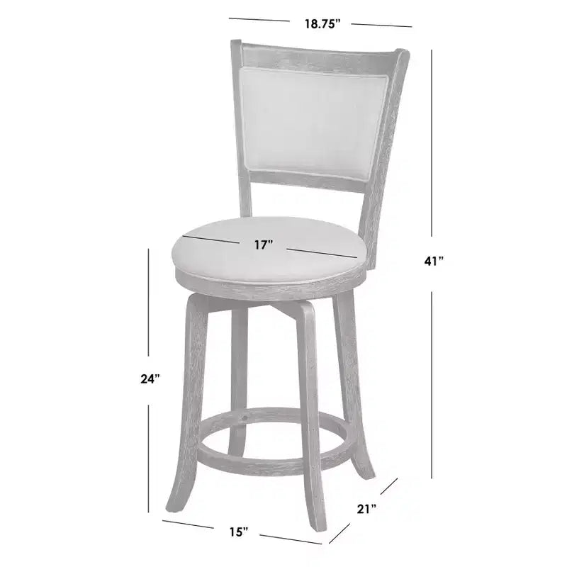 Tabouret de bar hauteur comptoir style campagne française