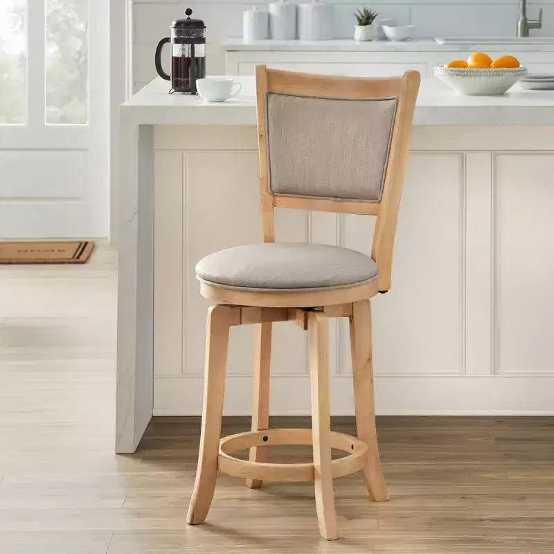 Tabouret de bar hauteur comptoir style campagne française