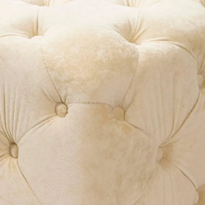 Soft Foot Stool,Dressing Makeup Chair,Upholstered Ottoman