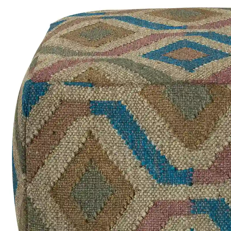 WYNDENHALL Mirella Boho Square Pouf