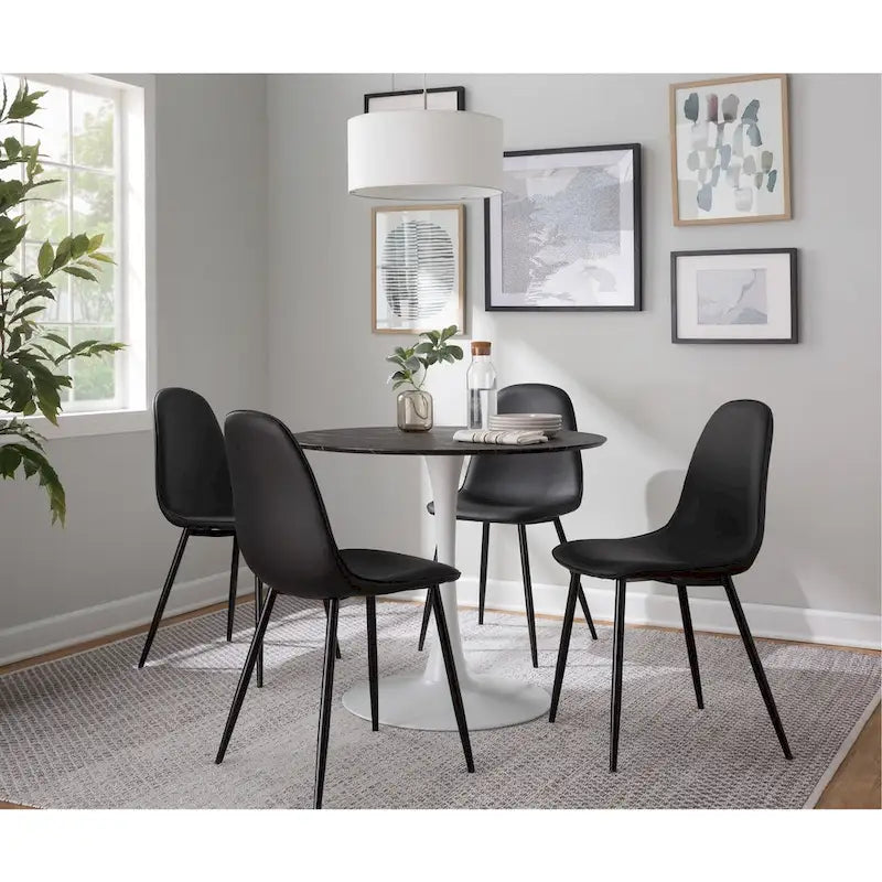 Porch & Den Stone Mod Modern Table