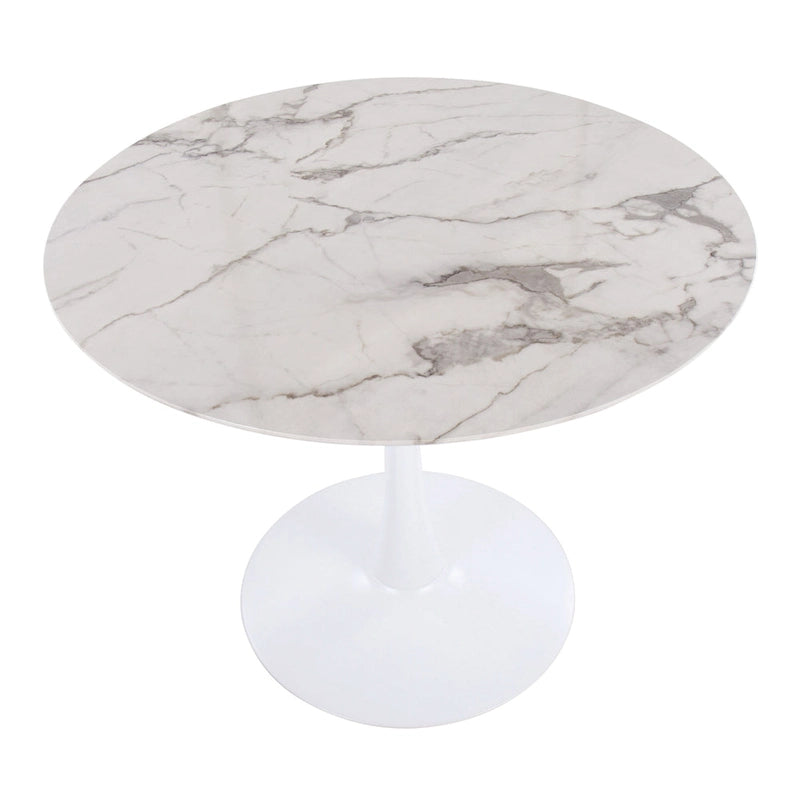 Porch & Den Stone Mod Modern Table