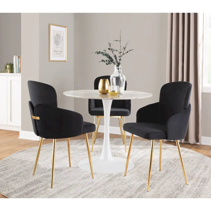 Porch & Den Stone Mod Modern Table