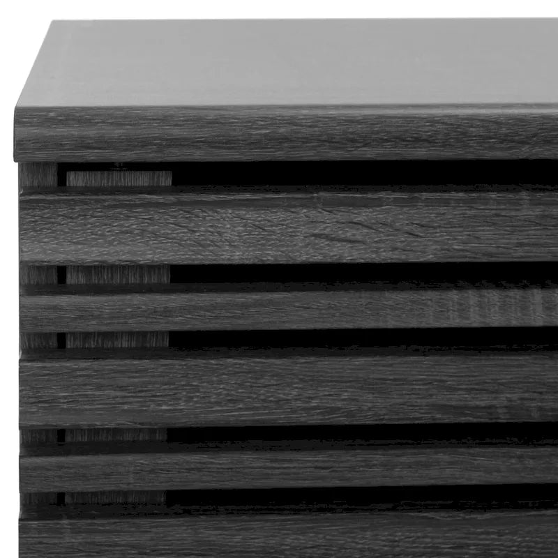 SAFAVIEH Teela Walnut 59-inch Storage Media TV Stand - 59 W x 15 L x 19 H - 59Wx15Dx19H