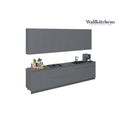Kitchen Elite Epicure Collection Gray Color Base Size 11Ft Wide - 138x24