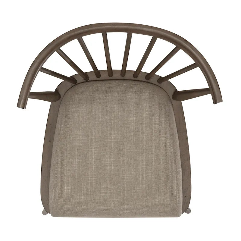 Americana Farmhouse Dusty Taupe 6 Piece Rectangular Table Set
