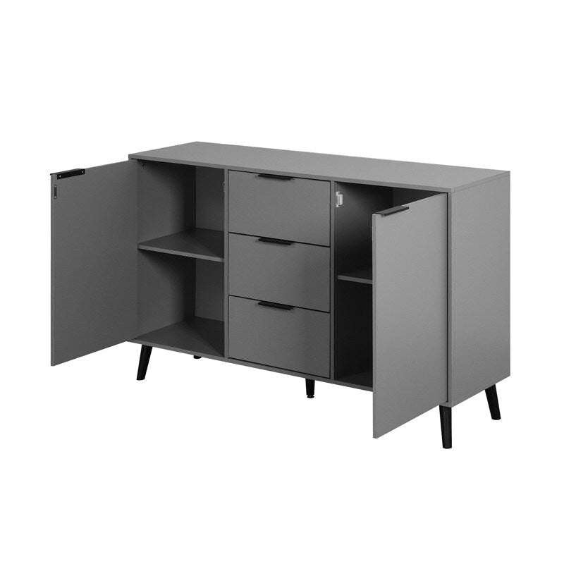 47.2 Kitchen Cabinet with 3 Drawers and 2 Doors - N/A