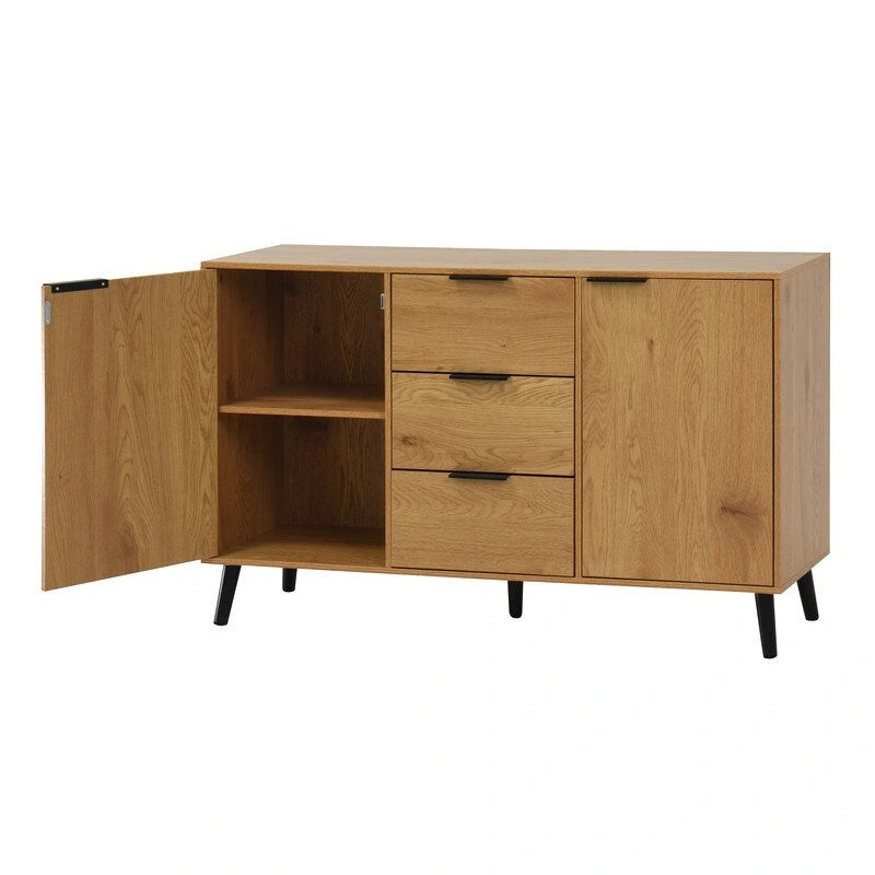 47.2 Kitchen Cabinet with 3 Drawers and 2 Doors - N/A
